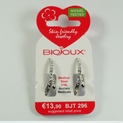 BIOJOUX hipoalerginiai auskarai Siria (BJT296)