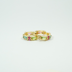 BIOJOUX hipoalerginiai auskarai Color Stones Ring (BJT415)