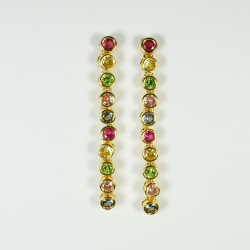 BIOJOUX hipoalerginiai auskarai Color Snike (BJT418)