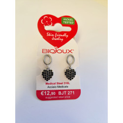 BIOJOUX hipoalerginiai auskarai Unchain my heart (BJT271)