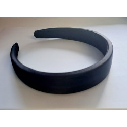 BIOJOUX plaukų lankelis  Black 2,5 cm (BJH015)