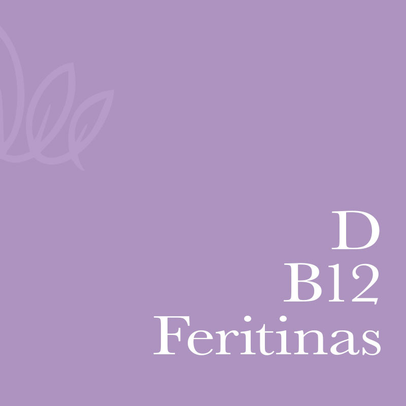 Rinkinys D+: Vitaminas D, Vitaminas B12, Feritinas (050012-1)