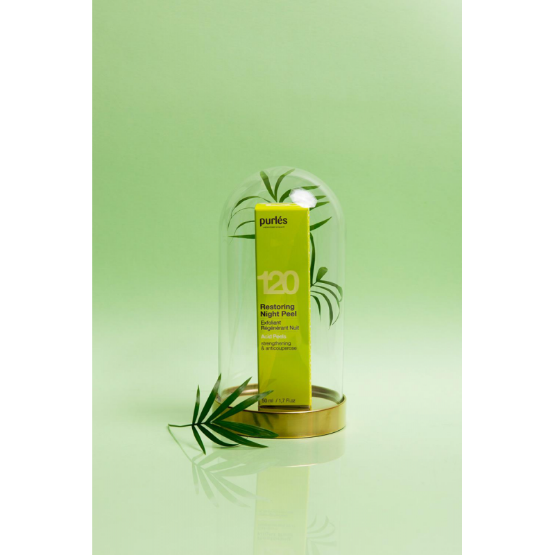 Purles 120 Acid Peels atstatomasis kremas nakčiai, 50ml