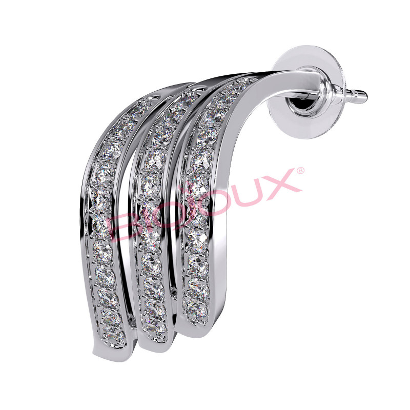 BIOJOUX hipoalerginiai auskarai Metropolitan Curl (BJT222)