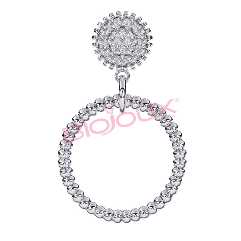 BIOJOUX hipoalerginiai auskarai Miami Pendant (BJT233)