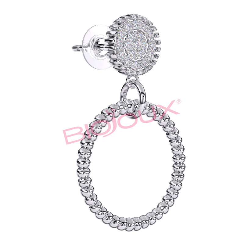 BIOJOUX hipoalerginiai auskarai Miami Pendant (BJT233)