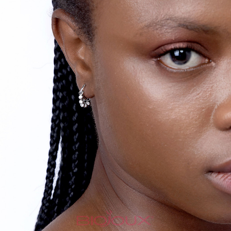 BIOJOUX hipoalerginiai auskarai Barcellona Hoop (BJT234)