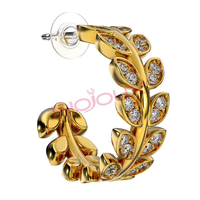 BIOJOUX hipoalerginiai auskarai Lore's Garden (BJT237)