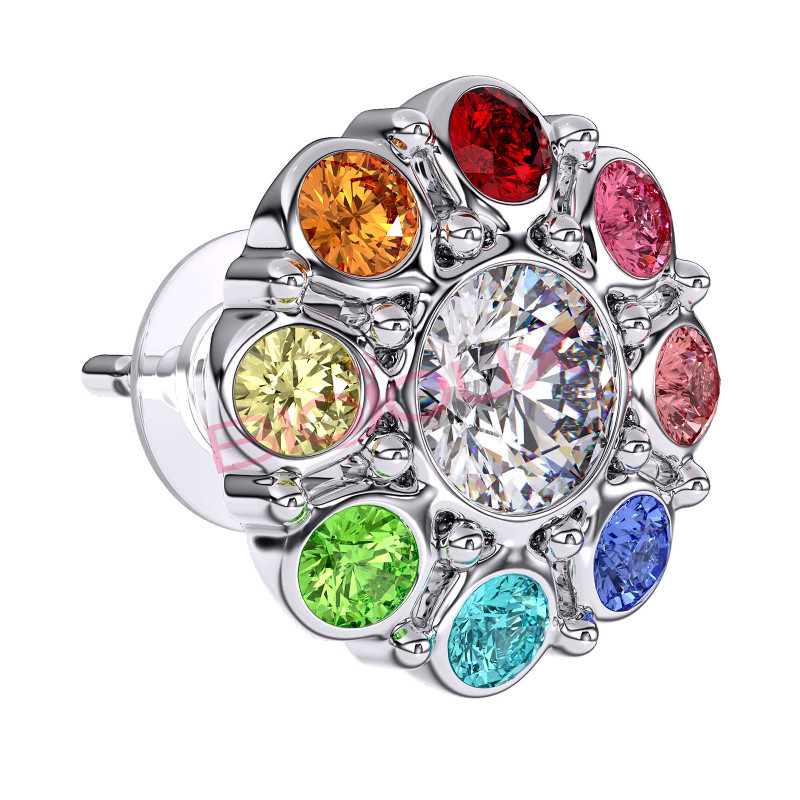 BIOJOUX hipoalerginiai auskarai Bluebell (BJT273)