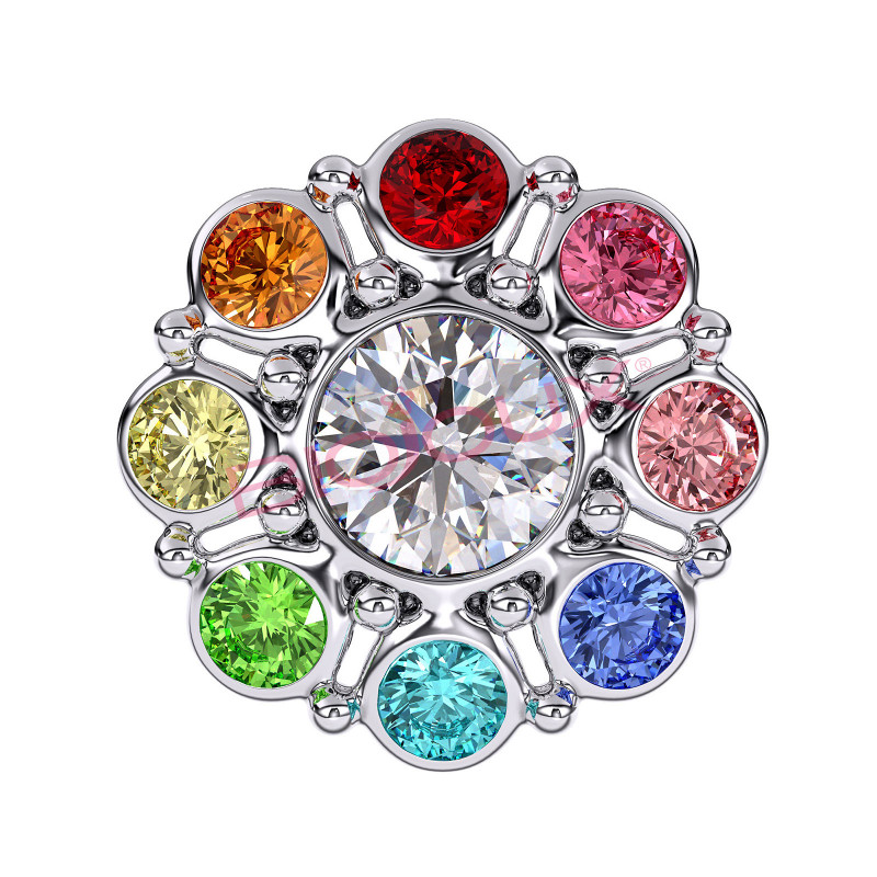 BIOJOUX hipoalerginiai auskarai Bluebell (BJT273)