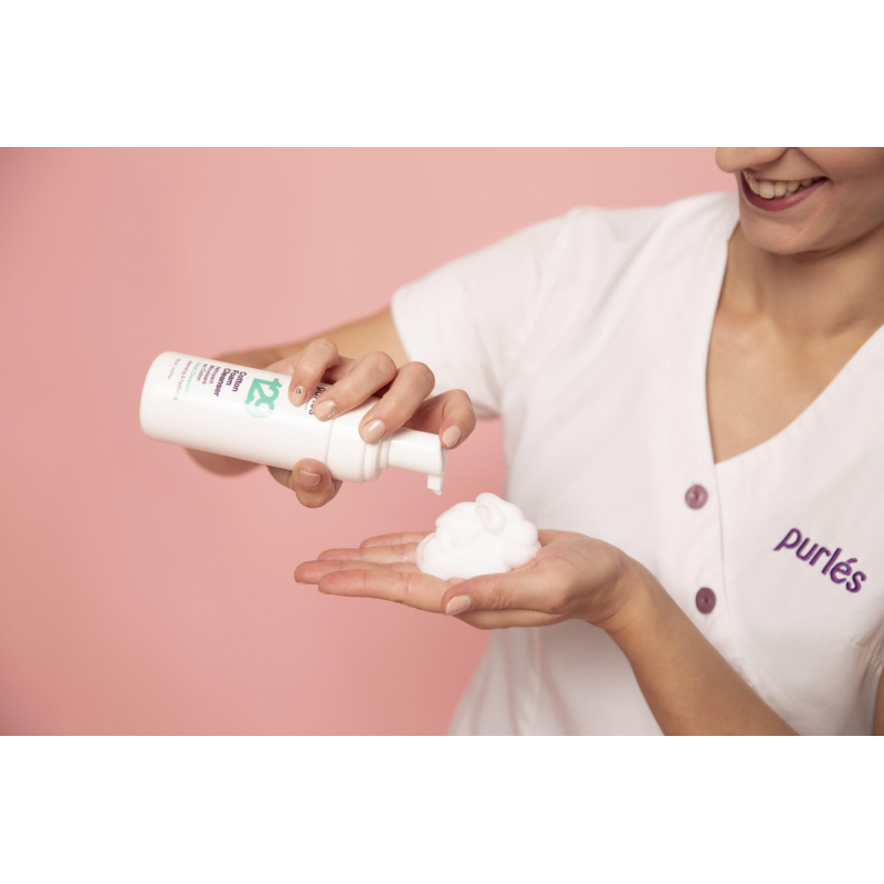 Purles 129 Total Cleansing švelnus putų prausiklis, 125ml