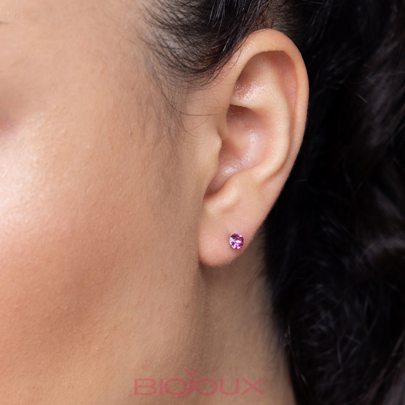 BIOJOUX hipoalerginiai auskarai Rose Crystal (BJT946)