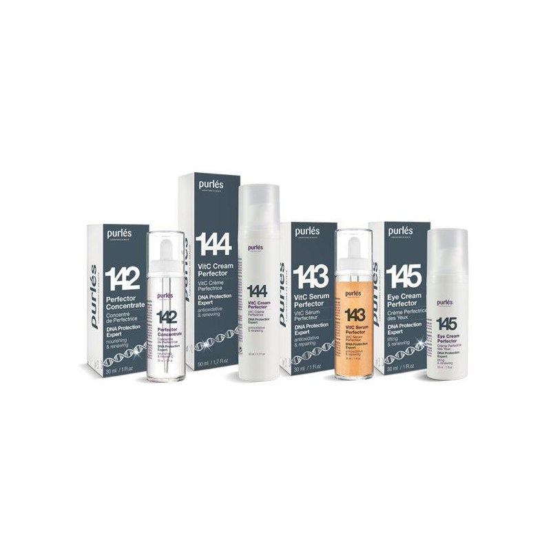 Dr.PUR Vital Cream 50g ♯1.♯5.♯7 Purles 144 DNA Protection Expert vitamino C kremas veidui, 50ml