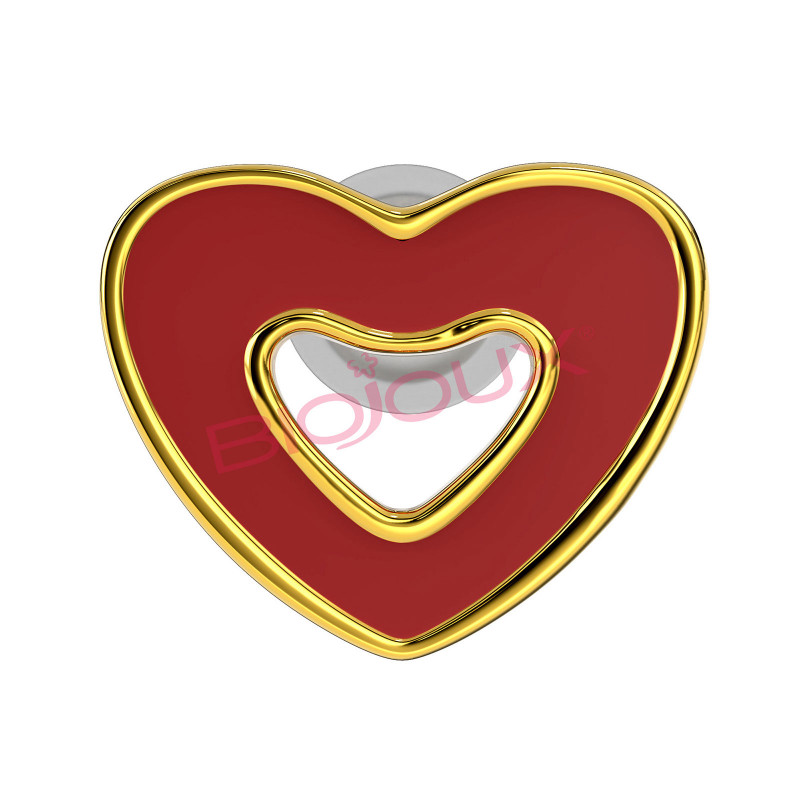 BIOJOUX hipoalerginiai auskarai My First Red Heart (BJT715)