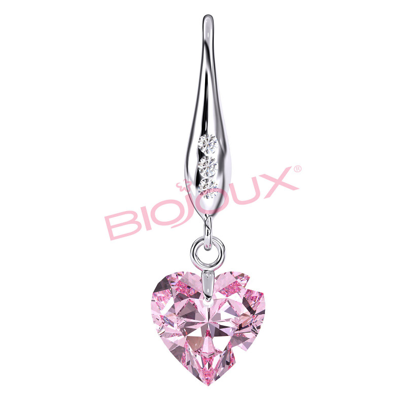 BIOJOUX hipoalerginiai auskarai Rose Pendant (BJT722)