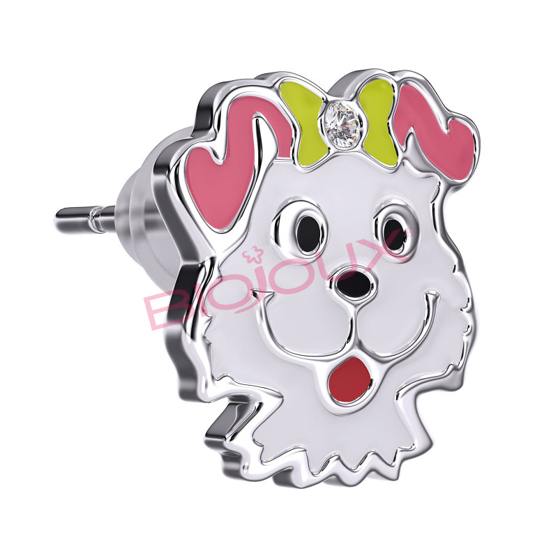 BIOJOUX hipoalerginiai auskarai Nala Puppy (BJT732)